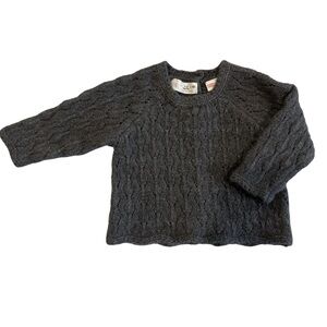 Zara Baby Cable Knit Sweater / Cardigan – Size 1-3M